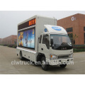 P10 truecolor LED screen JAC mobile led truck for outdoor advertising,led truck